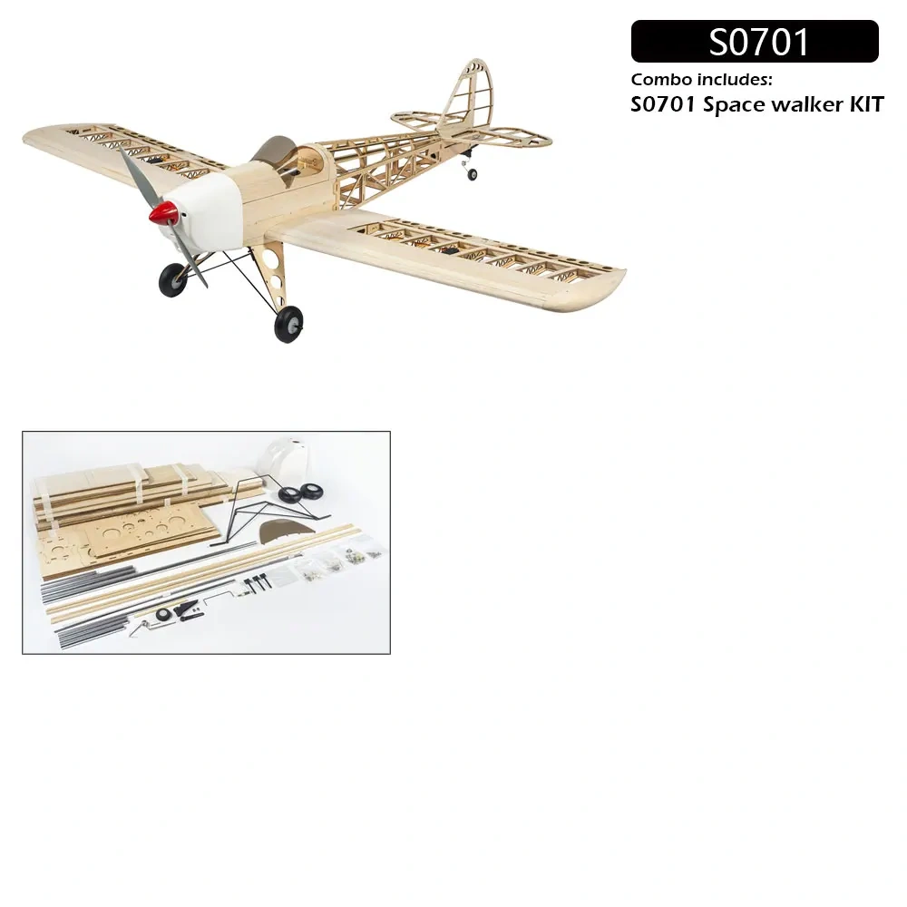 XAERO New 1.65M Spacewalker RC Plane Kit Electric/Gas Powered with Full Accessories DIY Assembly Trainer Aircraft