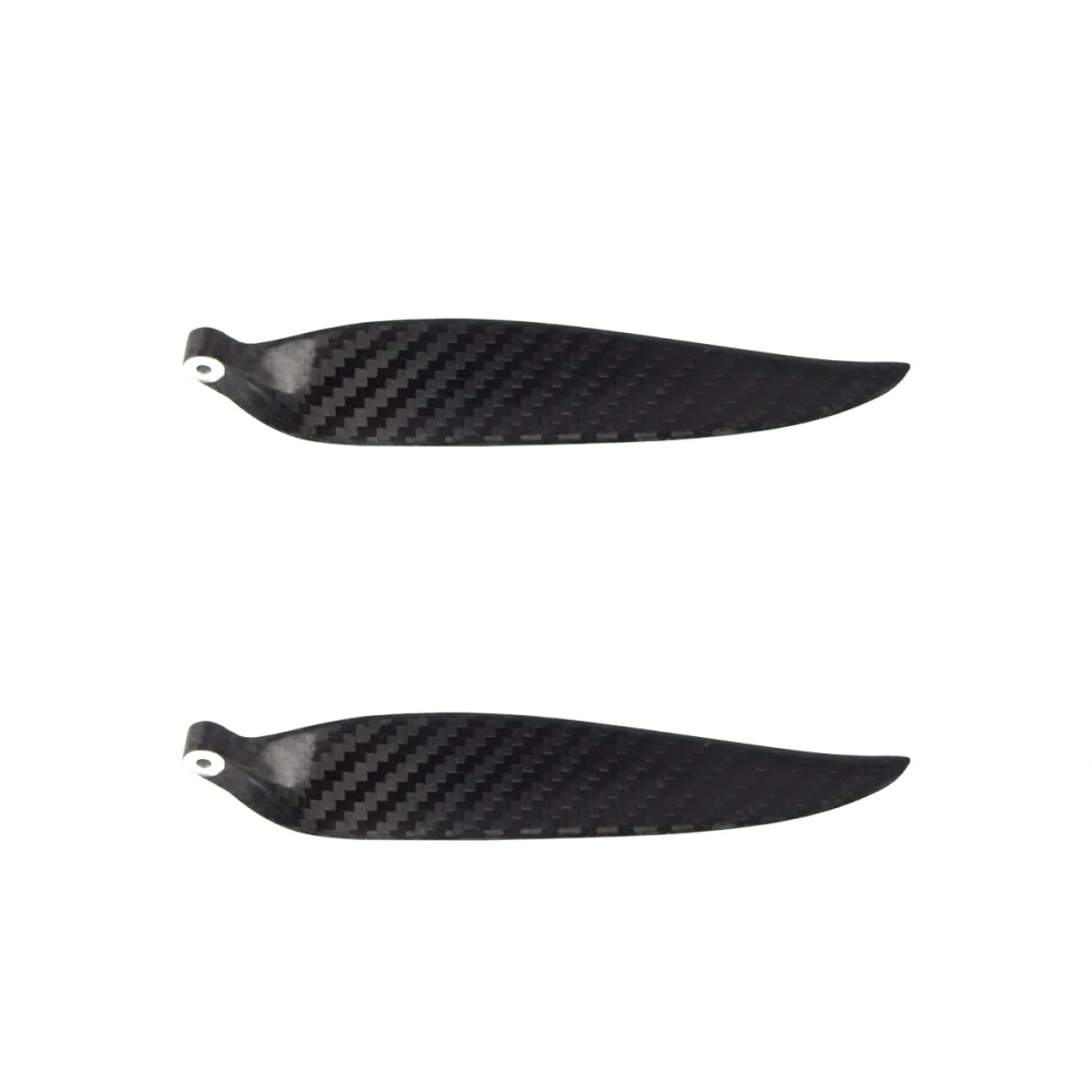 XAERO 1 Pair 9.5-18 Inch Carbon Fiber Twill Folding Propeller Light Weight for RC Airplane High Performance