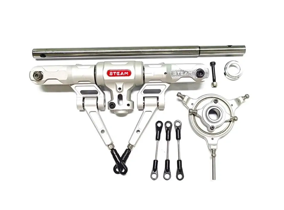 STEAM 600 DFC Metal FBL Rotor Head Assembly Compatible with ALIGN T-REX 550 600 RC Helicopter