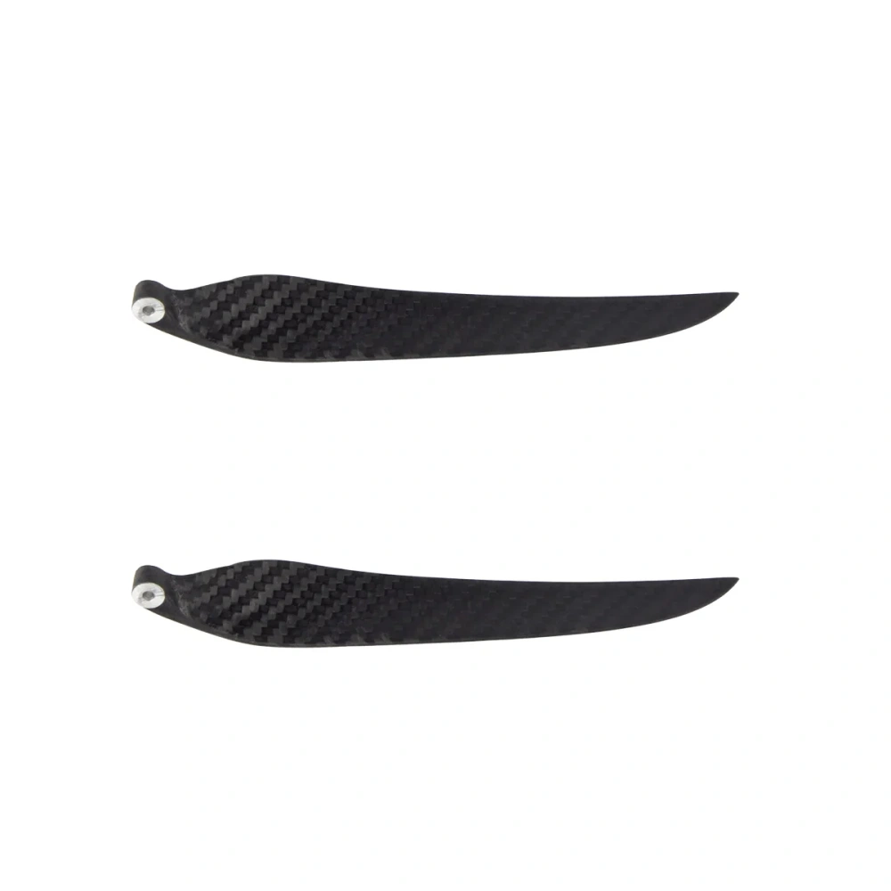 XAERO 1 Pair 9.5-18 Inch Carbon Fiber Twill Folding Propeller Light Weight for RC Airplane High Performance