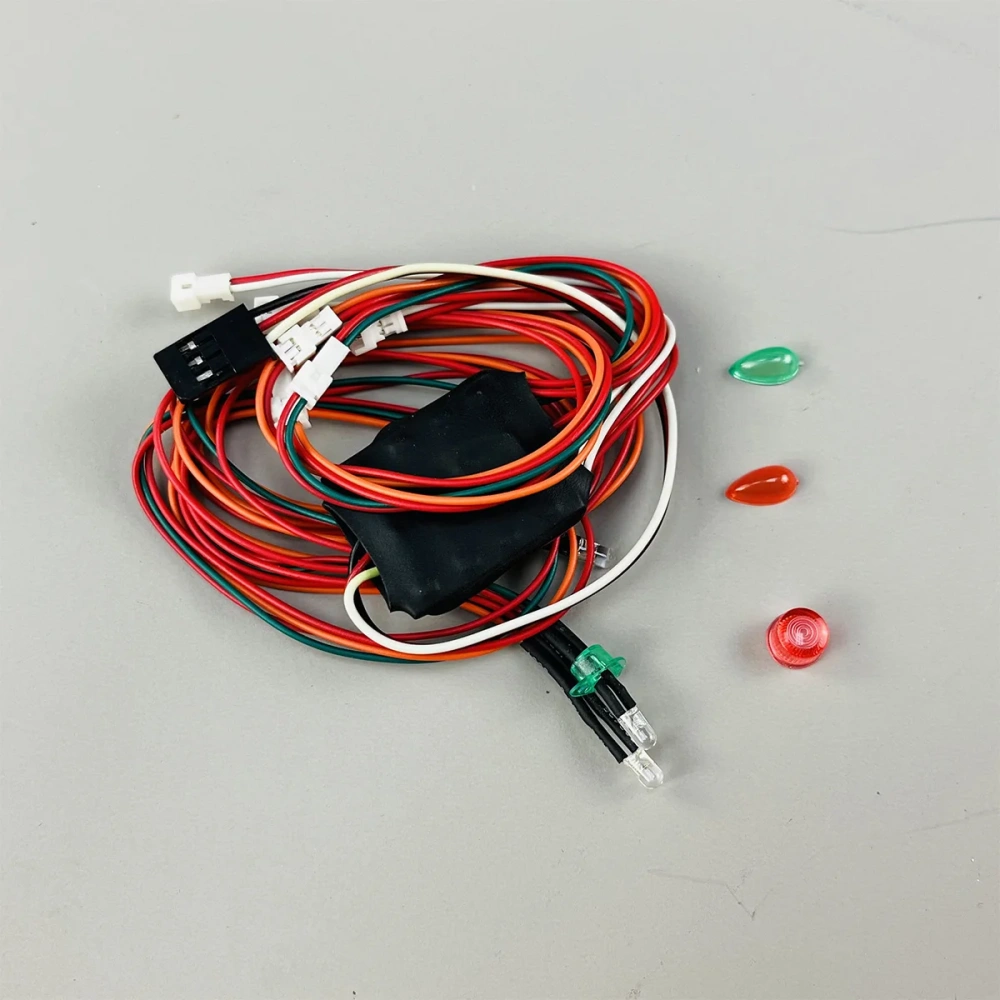 Roban 470 Size AH-1 Fuselage Spare Parts - Nose Cover Window Tail Landing Gear Wood Spacers Replacement