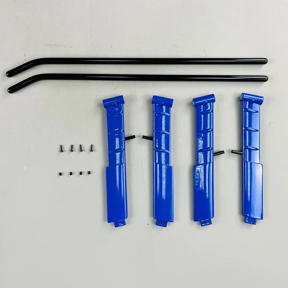 Roban 500 Size MD500E Fuselage Spare Parts - Nose Cover Window Tail Landing Gear Wood Spacers Replacement