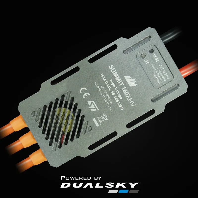 130XHV 160XHV High Voltage ESC, 130A/160A Brushless Speed Controller for Fixed Wing Aircraft