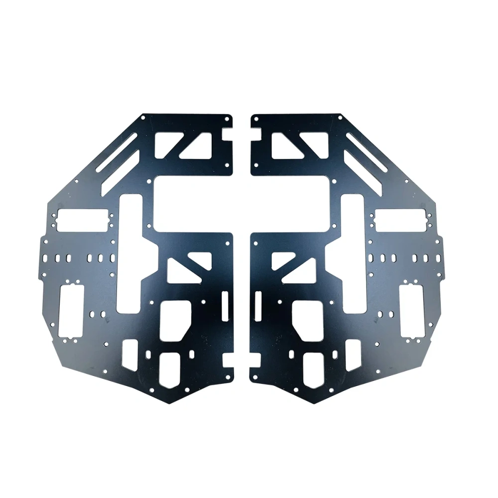 Roban 500 Size AH-64 Fuselage Spare Parts - Nose Cover Window Tail Landing Gear Wood Spacers Replacement