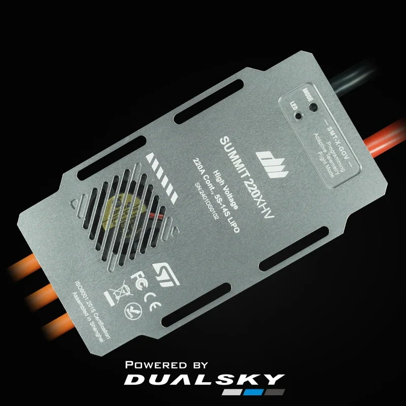 180XHV 220XHV High Voltage ESC, 180A/220A Brushless Speed Controller for Fixed Wing