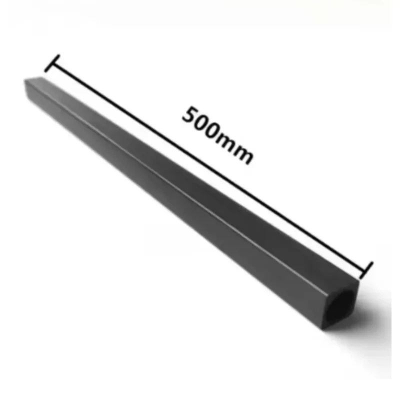 5pcs Carbon Fiber Square Tube High Strength Length 500mm Outer Diameter 3mm 4mm 5mm 10mm For DIY RC Model