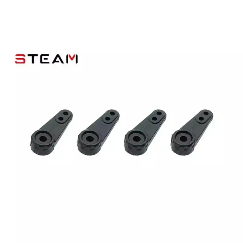 Steam 25T Frangible Servo Arm Set MK6014-2 Red MK6016 - Metal Breakaway Servo Saver for RC Car Crawler