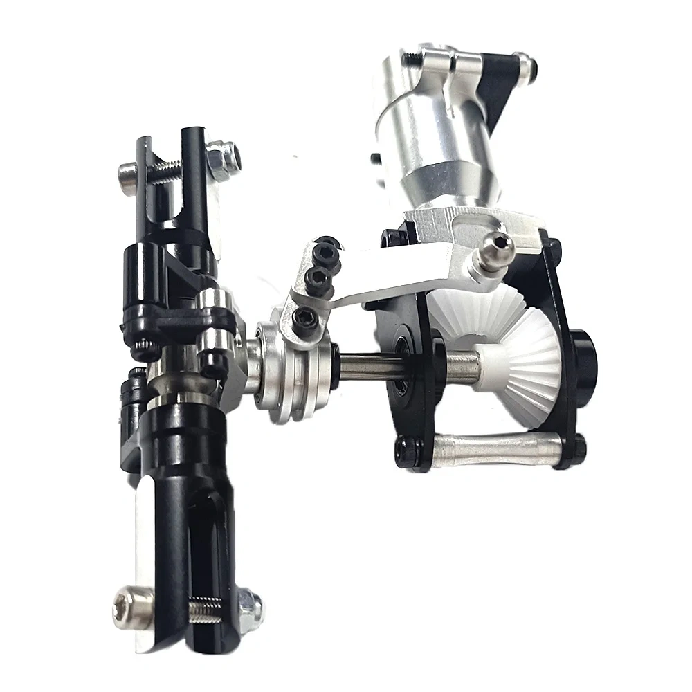 XAERO 500 Metal Tail Dual Push Belt Drive Tail Assembly Complete Tail Gearbox for ALIGN T-REX 500 RC Helicopter