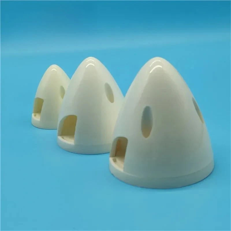 XAERO 1.5-4Inch Nylon RC Propeller Round Tip 2-Blade White Spinner for Airplane/Drone Spare Parts