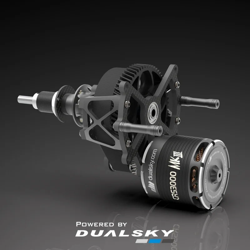 Dualsky CRS3000 MKIII Coaxial Rotor System, Counter-Rotating for F3A Aerobatic Aircraft