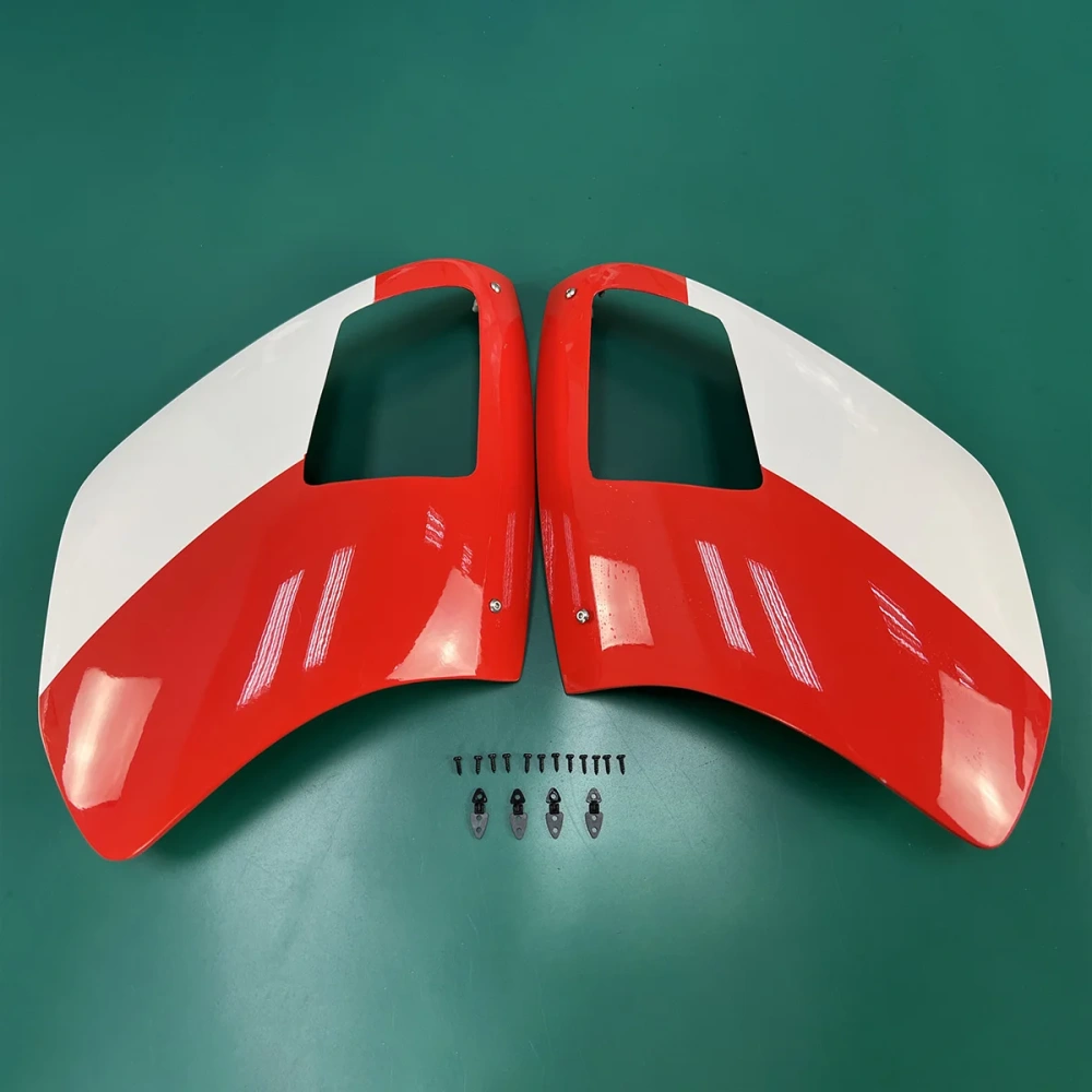 Roban 800 Size EC145 Fuselage Spare Parts - Nose Cover Window Tail Landing Gear Wood Spacers Replacement