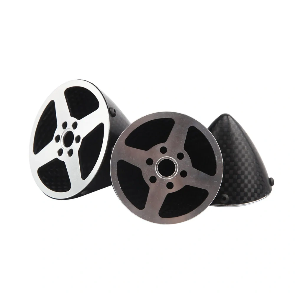 XAERO 1PC 3K Carbon Fiber No Mouth Spinner 1.75"-3" for F3A Model Airplane