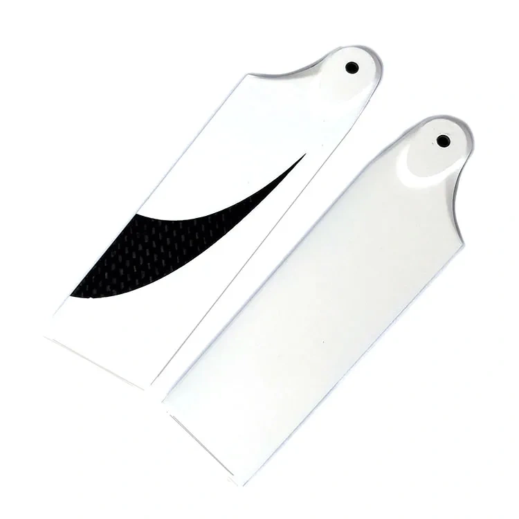STASRC 700 Carbon Fiber Tail Rotor Blades 110mm for RC Helicopter, 700 Carbon Tail Blades Helicopter Parts Spare Accessories