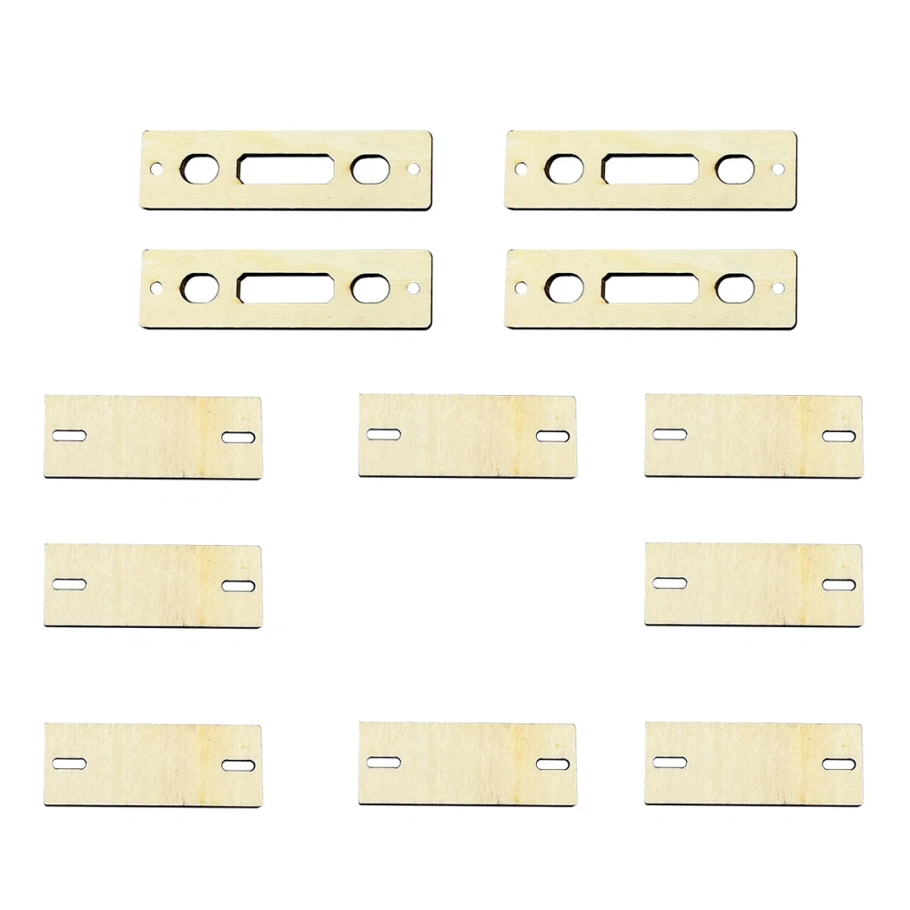 Roban 450 Size BO105 Fuselage Spare Parts - Nose Cover Window Tail Landing Gear Wood Spacers Replacement