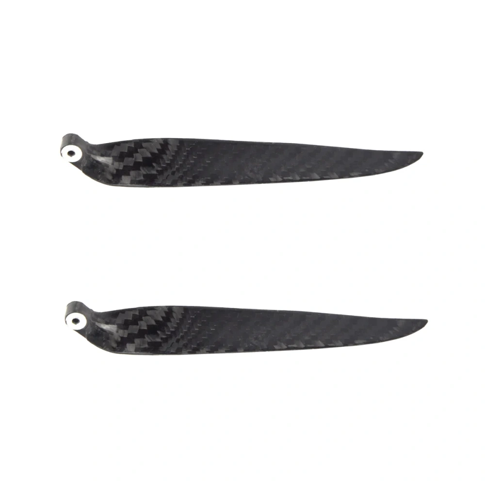 XAERO 1 Pair 9.5-18 Inch Carbon Fiber Twill Folding Propeller Light Weight for RC Airplane High Performance
