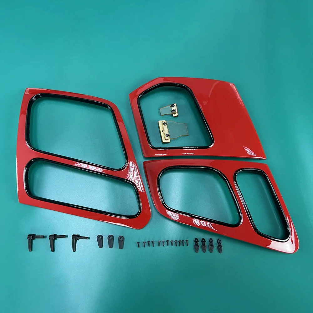 Roban 700 Size AS350 Fuselage Spare Parts - Nose Cover Window Tail Landing Gear Wood Spacers Replacement