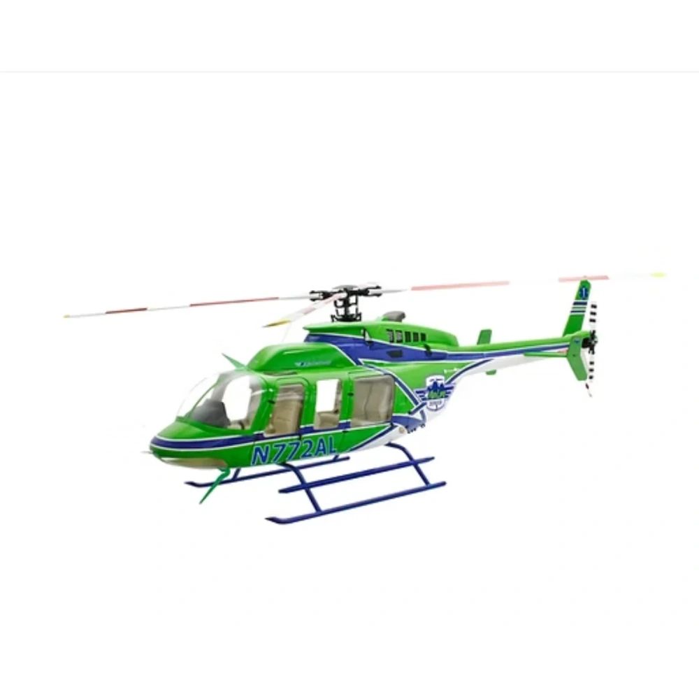 ROBAN 700 Size B407 ARF Life Scale Helicopter Fuselage Fiberglass Body Shell with Mechanics Ready