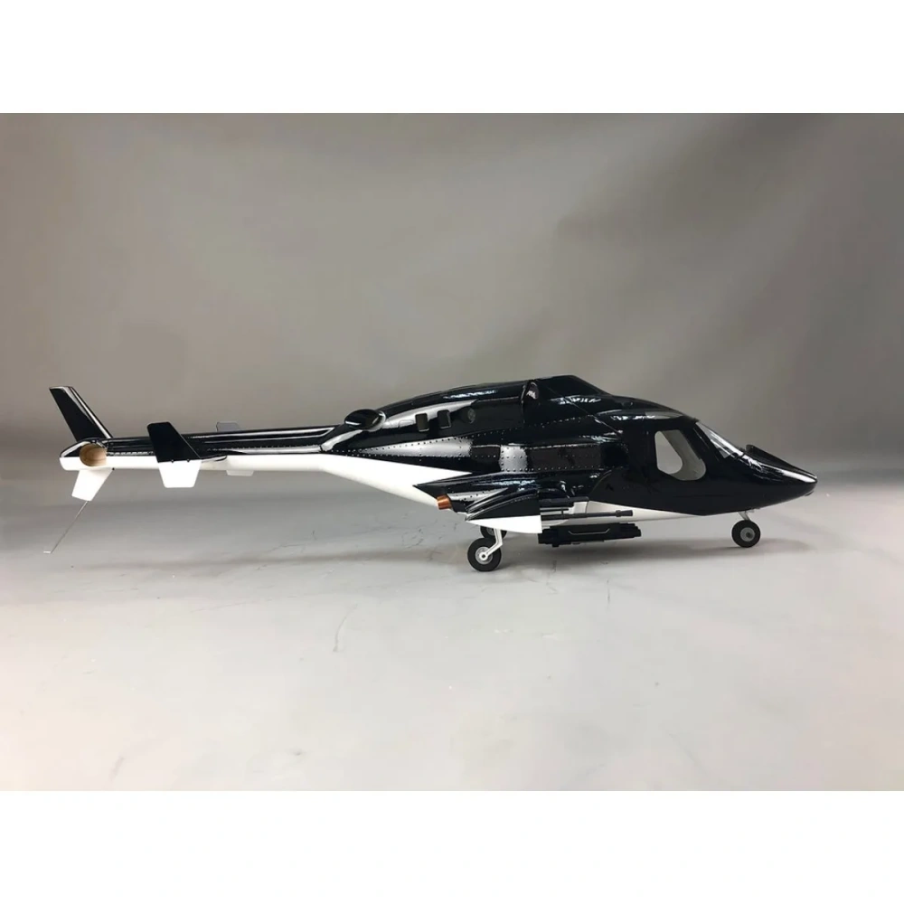 ROBAN 470 Size Airwolf Scale Helicopter Fuselage Fiberglass Body Shell for 470 Size Helicopters