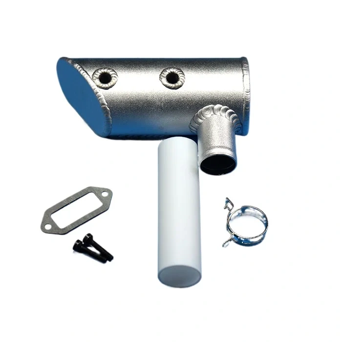 DLE85 Exhaust Pipe Muffler for DLE-85 Engine 85cc Gas RC Airplane Model Aircraft Parts Replacement