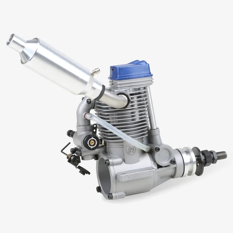 ASP FS91AR 14.95cc 4-Stroke Glow Engine, 91 Class Single for Large Scale RC Aircraft