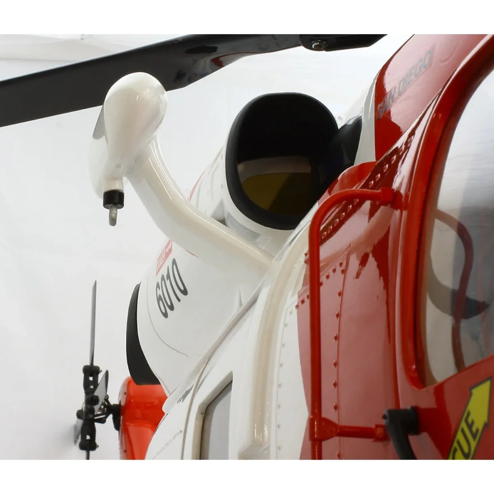 ROBAN 700 Size UH-60 ARF Jayhawk Scale Helicopter Fuselage Fiberglass Body Shell with Mechanics Ready