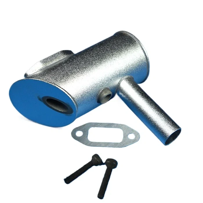 WALBRO 2-Bolt Exhaust Pipe for DLE40 2-Stroke RC Airplane Engine - High Performance Muffler Kit