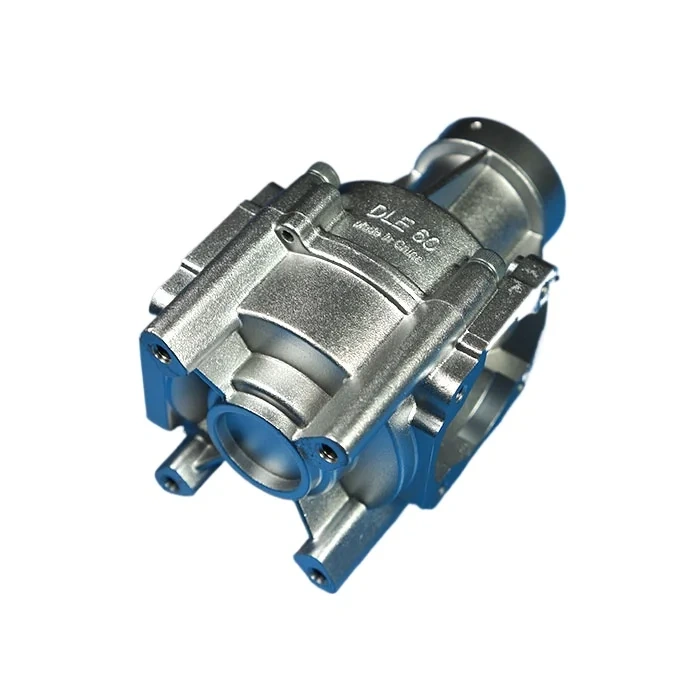 DLE60 Crankshaft Case for DLE60 Engine, Aluminum Alloy Crankcase, RC Airplane Gas Motor Parts, Repair Replacement