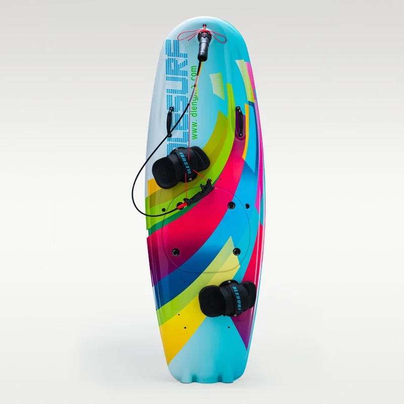 106CC 2-Stroke Gas Powered Surfboard DLE Engine Carbon Fiber Body Jet Surfboard with Color Graphics