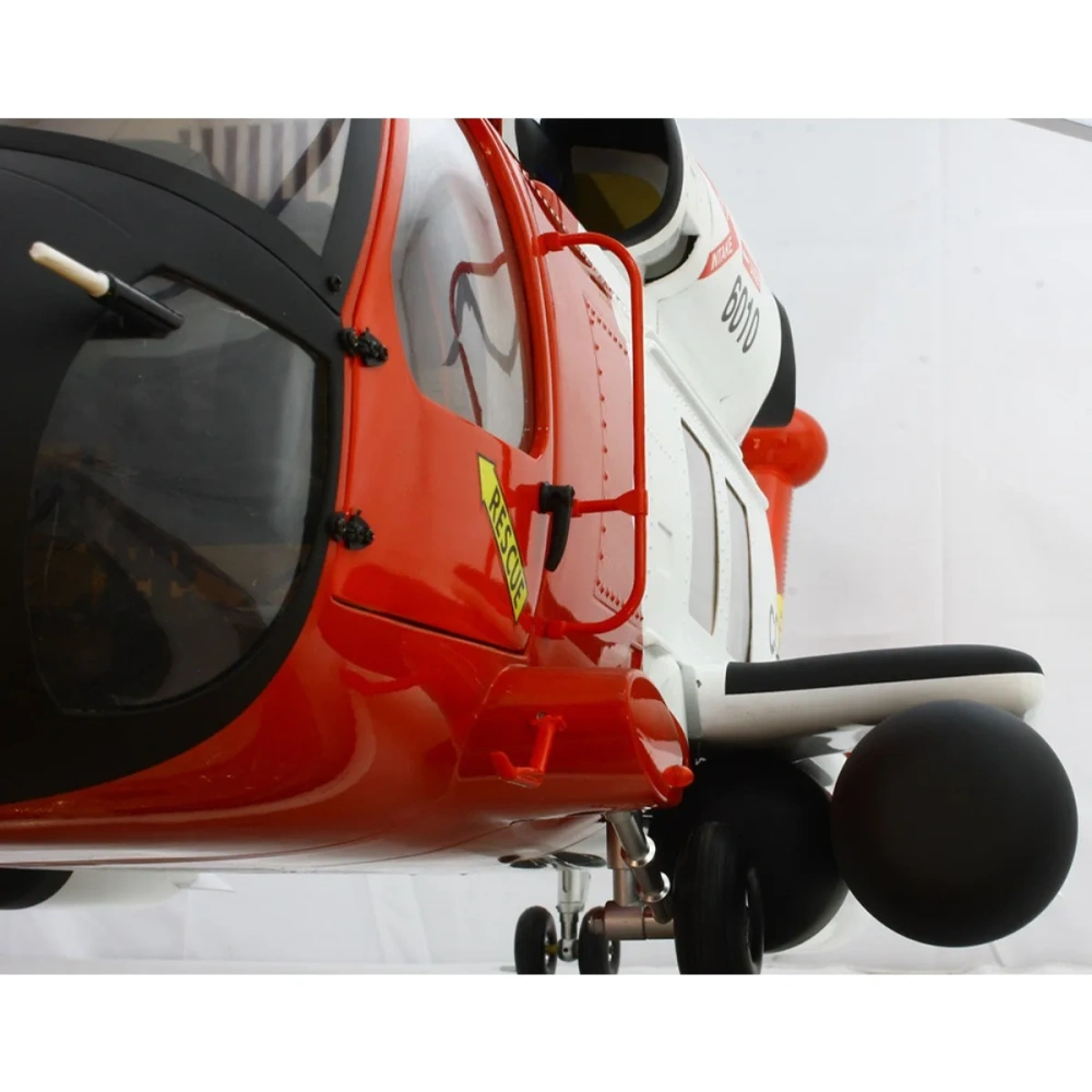 ROBAN 700 Size UH-60 ARF Jayhawk Scale Helicopter Fuselage Fiberglass Body Shell with Mechanics Ready