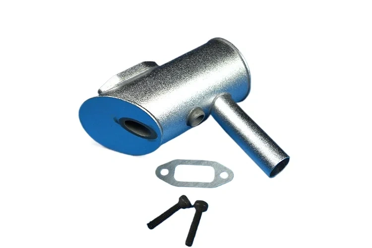 WALBRO 2-Bolt Exhaust Pipe for DLE40 2-Stroke RC Airplane Engine - High Performance Muffler Kit
