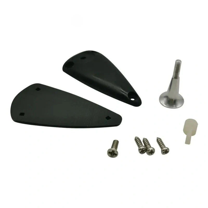 XAERO 2 Sets Aluminum Adjustable Horns for RC Airplane, Triangular Base, Electric Foam Model Replacement Parts