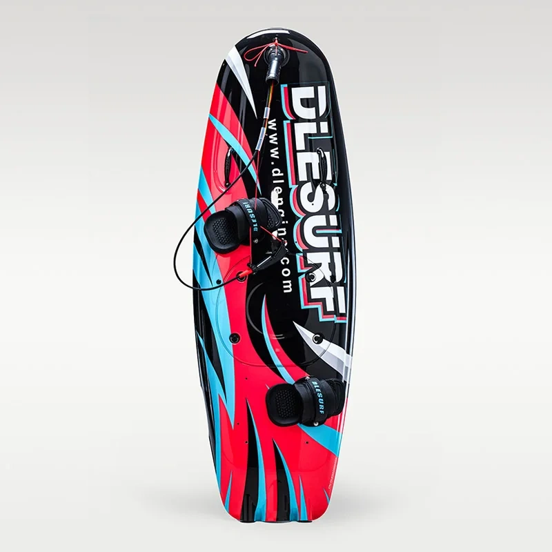 106CC 2-Stroke Gas Powered Surfboard DLE Engine Carbon Fiber Body Jet Surfboard with Red