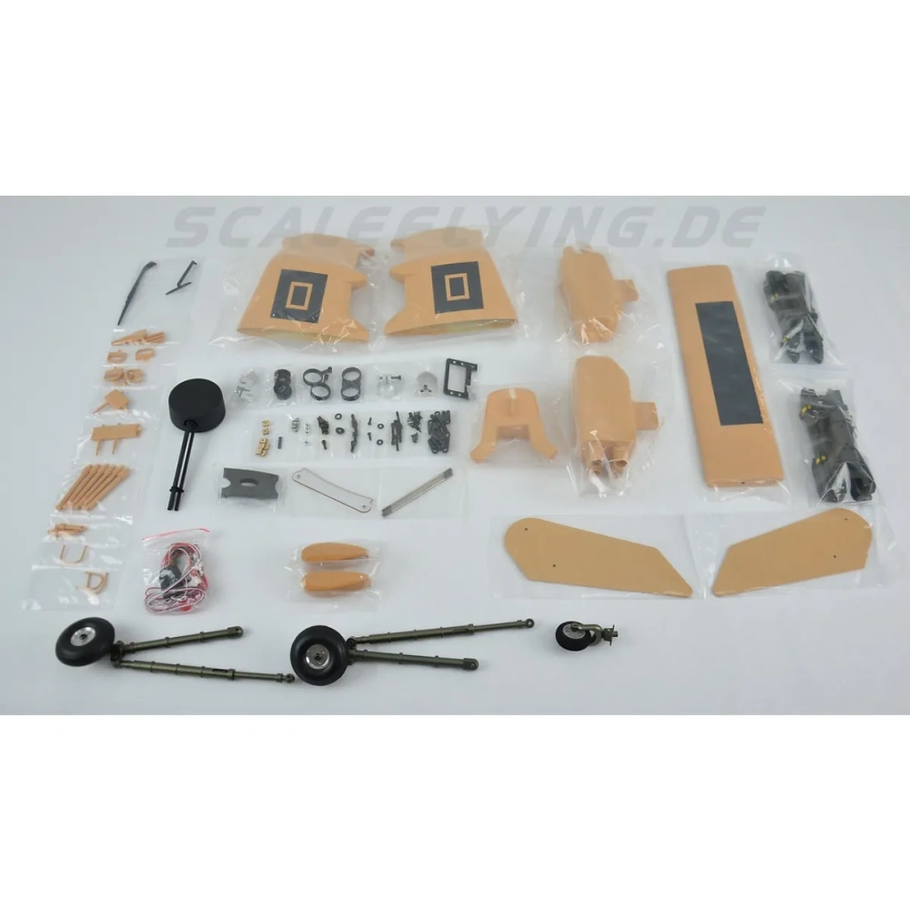 ROBAN 700 Size EC-665 ARF Tiger Desert Camo Scale Helicopter Fuselage Fiberglass Body Shell with Mechanics Ready