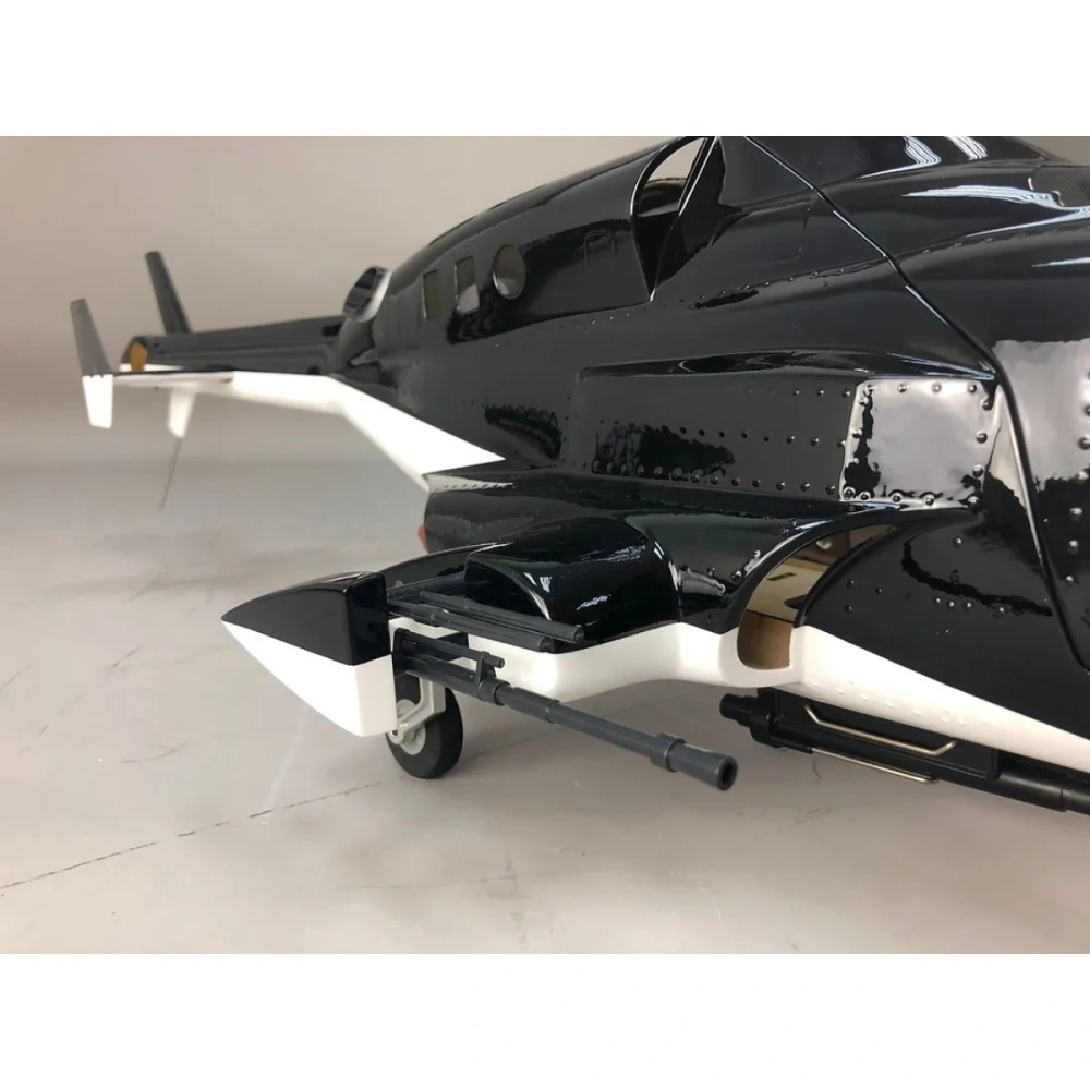 ROBAN 470 Size Airwolf Scale Helicopter Fuselage Fiberglass Body Shell for 470 Size Helicopters
