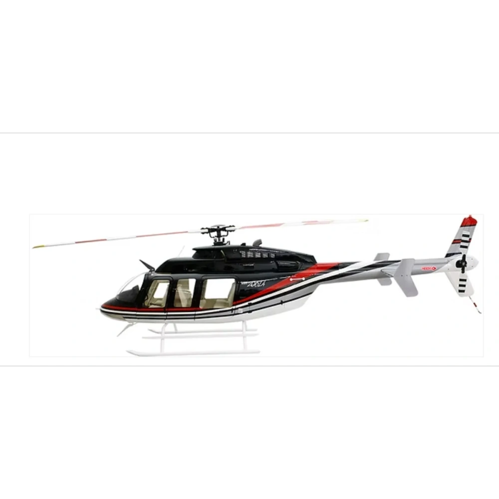 ROBAN 700 Size B407 ARF BRW Scale Helicopter Fuselage Fiberglass Body Shell with Mechanics Ready