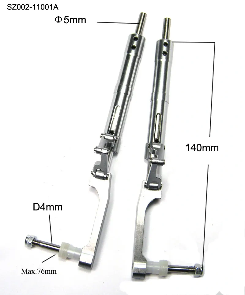 XAERO P47 Metal Anti-vibration Landing Gear for 5-6 KG Fixed Wing Airplane