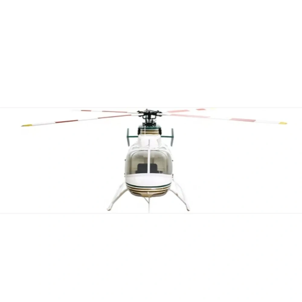 ROBAN 700 Size B407 ARF Sheriff Scale Helicopter Fuselage Fiberglass Body Shell with Mechanics Ready