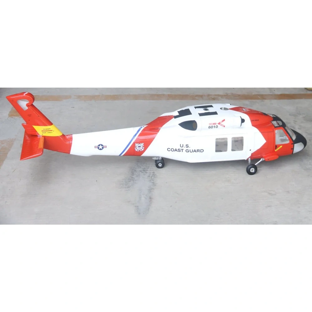 ROBAN 600 Size HH-60 Coast Guard Scale Helicopter Fuselage Fiberglass Body Shell for 600 Size Helicopters