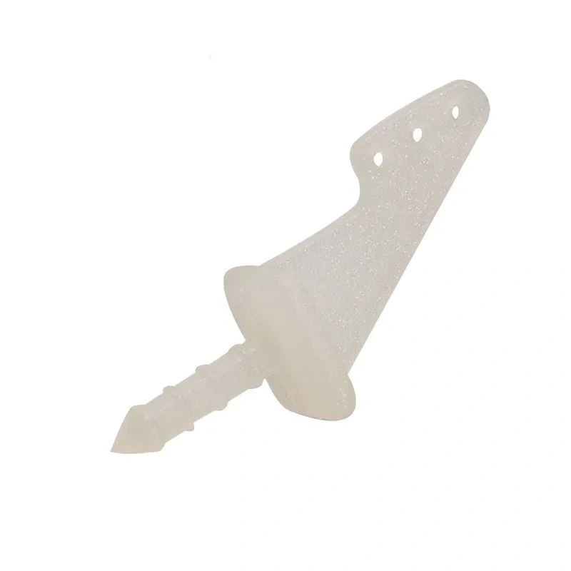 XAERO Nylon Pin Horns 20Pcs for RC Airplanes 3 Hole 4 Hole Mini Zip Horn Micro Electric Foam Model Parts Replacement Accessories