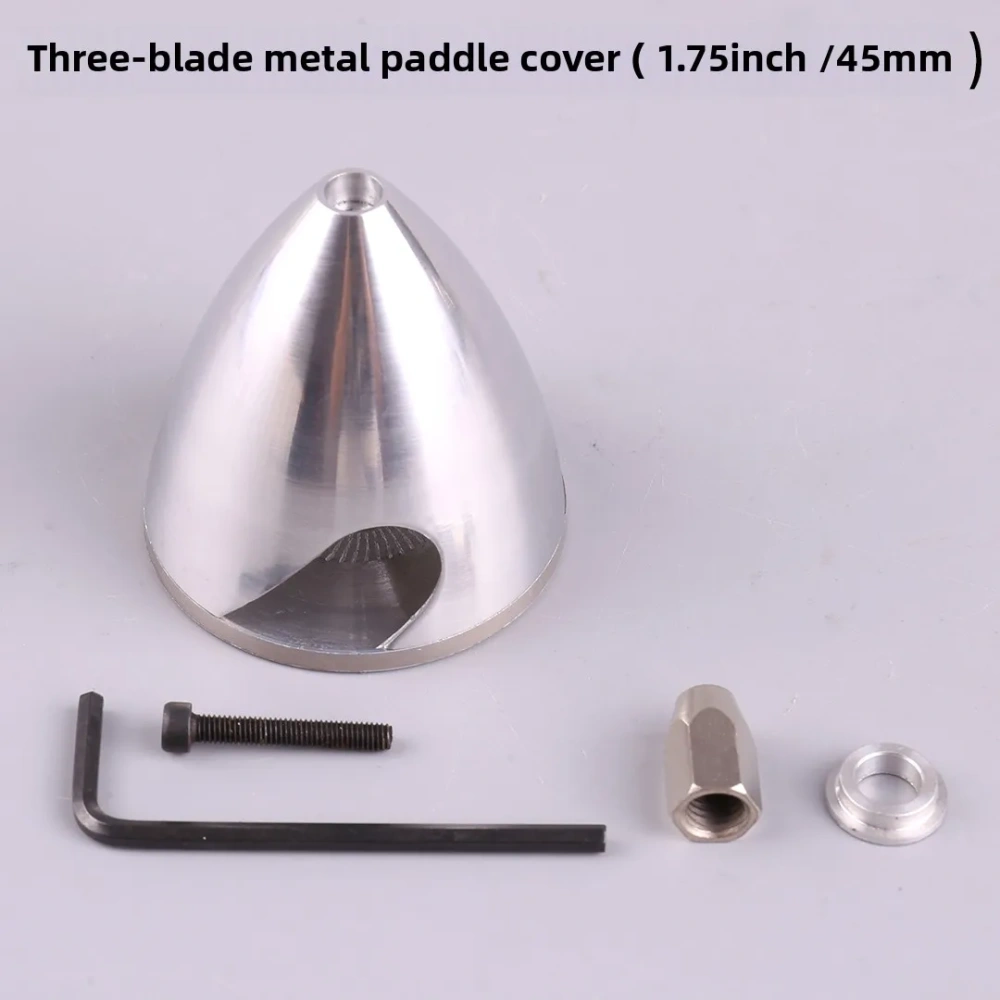 XAERO 3-Blade Aluminum Spinner 1.25-4 Inch for Gas RC Airplane Engine with CNC Balanced Design