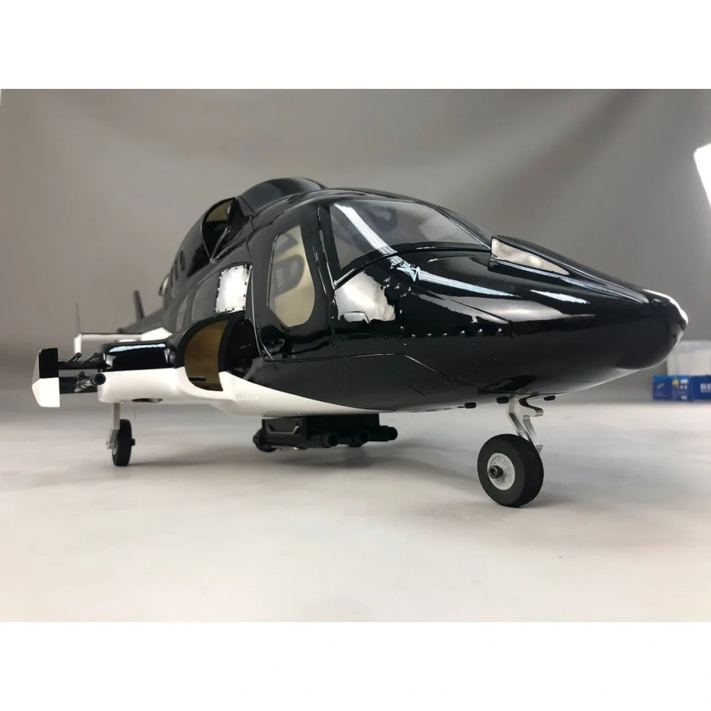 ROBAN 470 Size Airwolf Scale Helicopter Fuselage Fiberglass Body Shell for 470 Size Helicopters