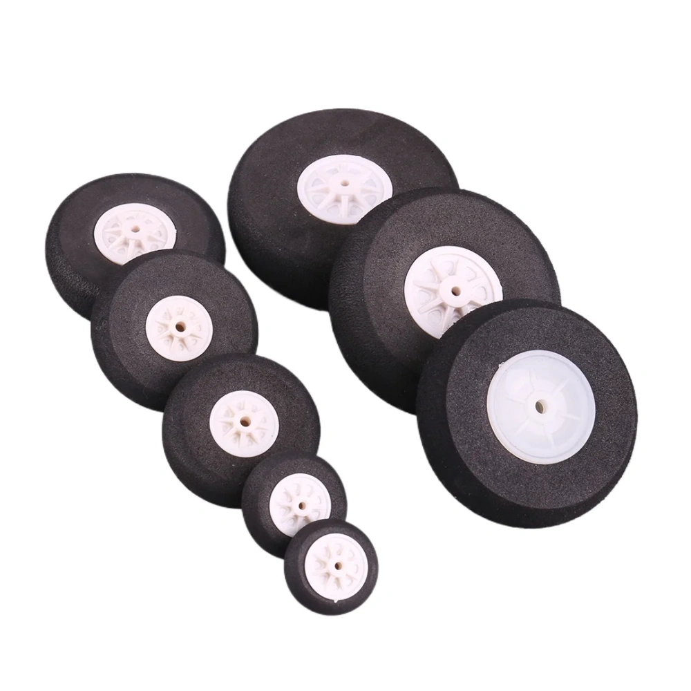 25-70mm EVA Foam Wheels for RC Airplane Landing Gear Durable Shock Absorbing Tires Accessories