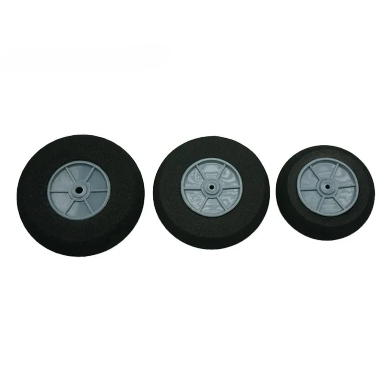 XAERO 25-110mm Sponge Tires 2pcs High Quality Foam Wheels for RC Airplane Landing Gear Replacement