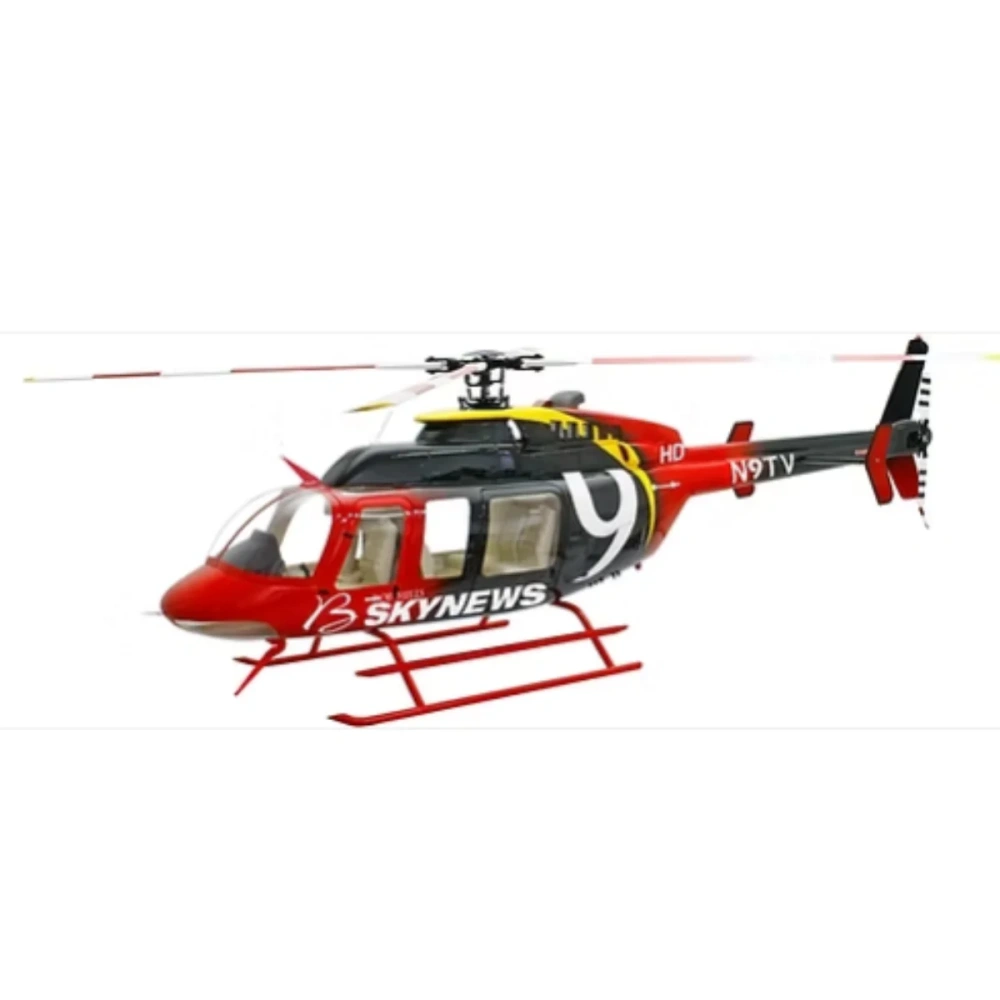 ROBAN 700 Size B407 ARF NEWS Scale Helicopter Fuselage Fiberglass Body Shell with Mechanics Ready