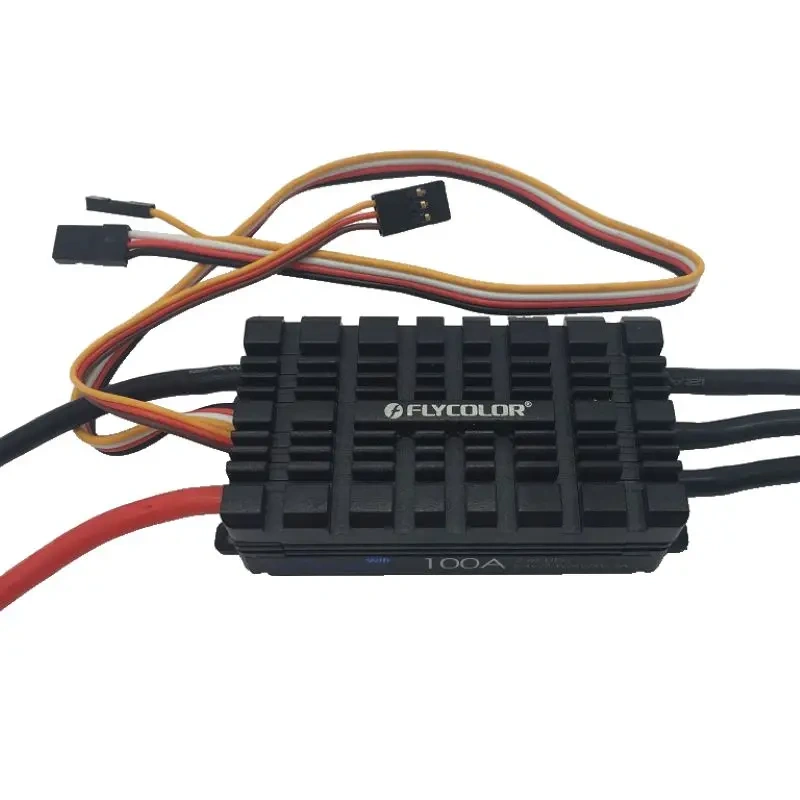 XAERO 100A Brushless ESC for RC Models, Waterproof Electronic Speed Controller with 5A BEC, 2-6S LiPo for Airplane Boat Car