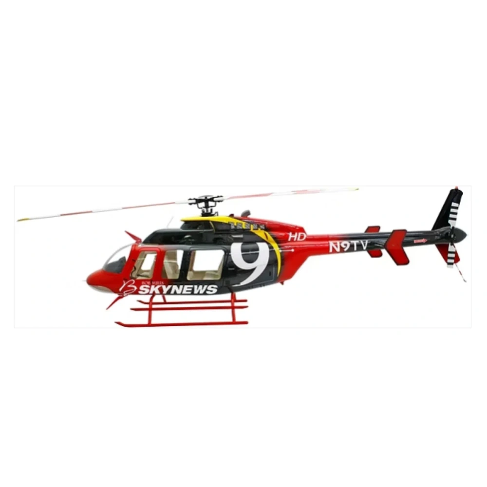 ROBAN 700 Size B407 ARF NEWS Scale Helicopter Fuselage Fiberglass Body Shell with Mechanics Ready