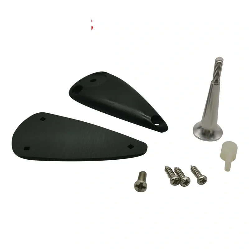XAERO 2 Sets Aluminum Adjustable Horns for RC Airplane, Triangular Base, Electric Foam Model Replacement Parts