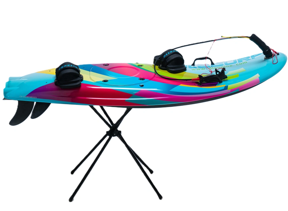 106CC 2-Stroke Gas Powered Surfboard DLE Engine Carbon Fiber Body Jet Surfboard with Color Graphics
