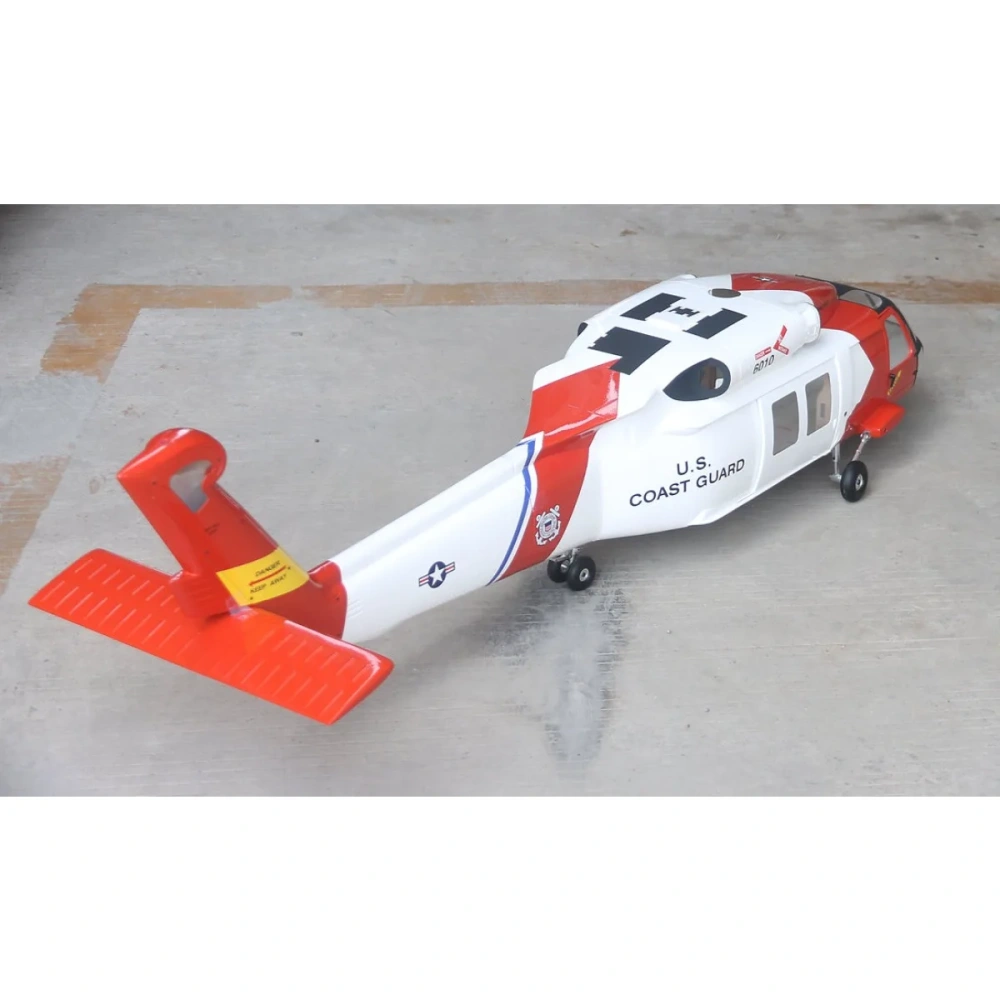 ROBAN 600 Size HH-60 Coast Guard Scale Helicopter Fuselage Fiberglass Body Shell for 600 Size Helicopters