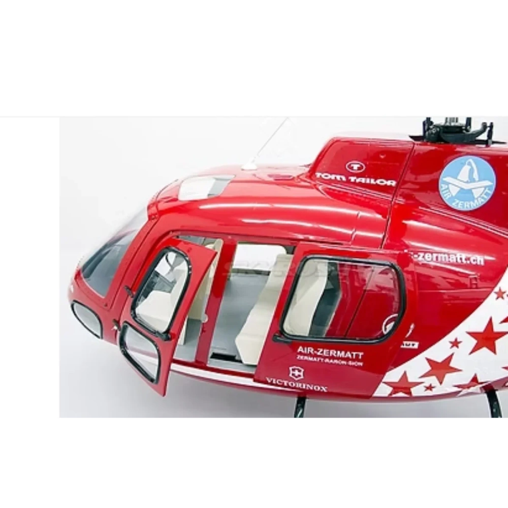 ROBAN 700 Size AS-350 ARF Heli Duebi Scale Helicopter Fuselage Fiberglass Body Shell with Mechanics Ready